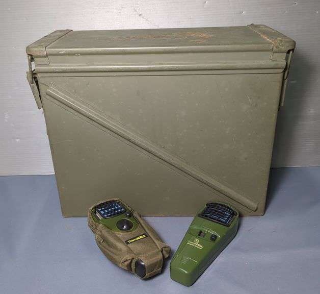 Metal Ammo Can And Thermacell Mosquito Repellents, Qty 2 image