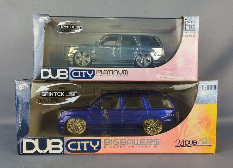 Jada Toys Dub City Diecast Cadillac Escalades image