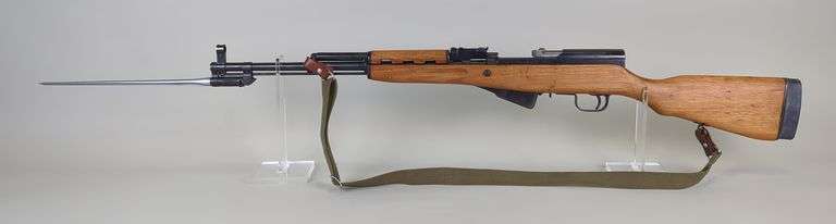 China Norinco / CSI SKS 7.62 x 39 Rifle SN# 760830, Factory 0134, Spike Bayonet, Matching SN#s,  Canvas Sling image