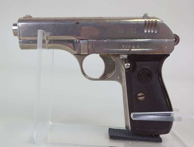 Bohmische Waffenfabrik Pistole Modell 27 7.65 Cal  Pistol SN# 72652, No Mag image