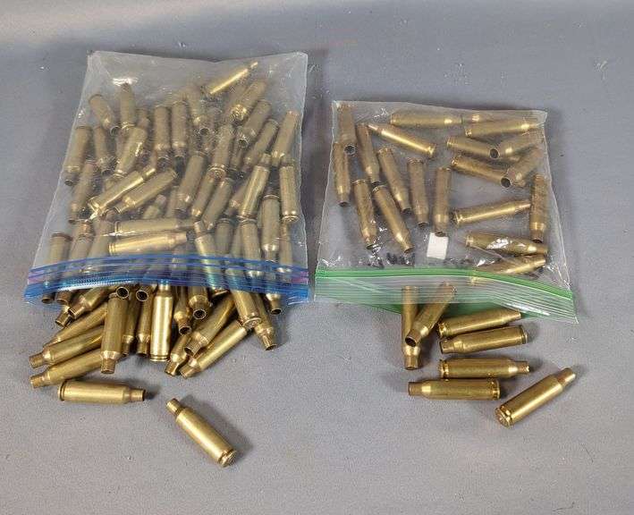 6.5 Creedmoor Empty Brass, Approx Qty 73, And 7mm-08 Empty Brass, Approx Qty 27 image