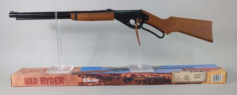 Daisy Red Ryder Model 1938B 4.5mm  BB Rifle SN# 1003 040788, Paperwork, In Box image