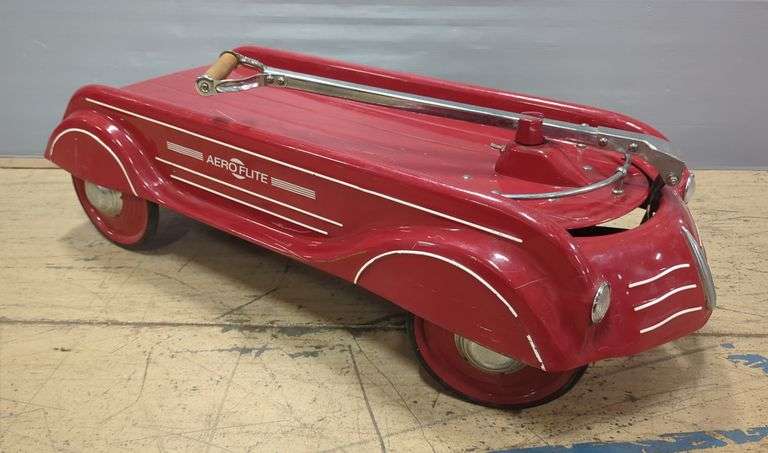 Aero Flite Red Metal Wagon image
