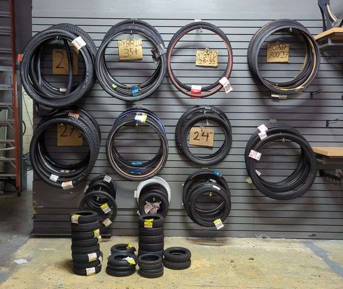 Bicycle Tires Assortment image
