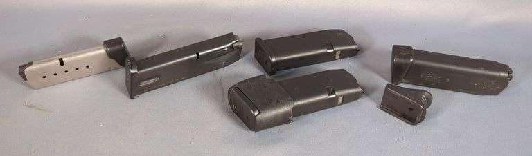 Glock .40 Cal Mags, Qty 3, Beretta PB 9 Para Mag, And Kahr Mag image