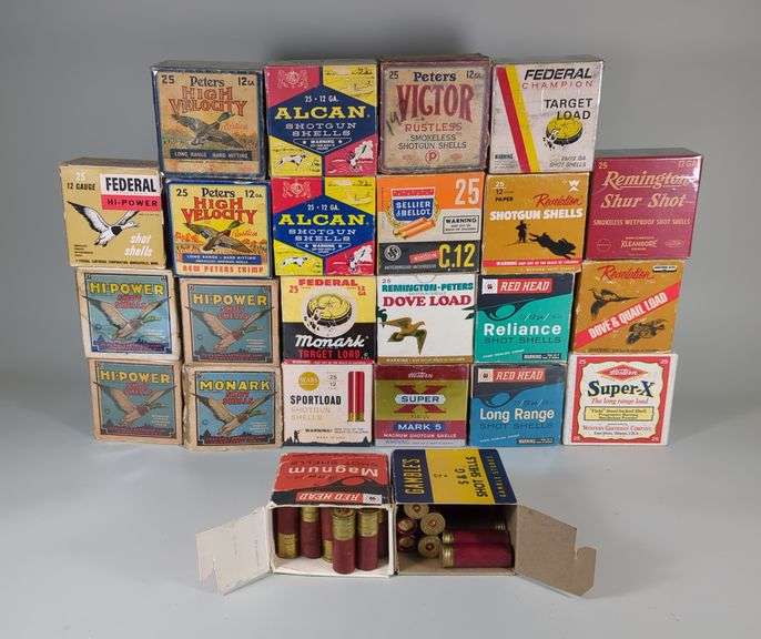 12 Ga Shotgun Ammunition, Brands Include Winchester, Federal, Red Head And More, Approx 576 Rds, Local Pickup Only image