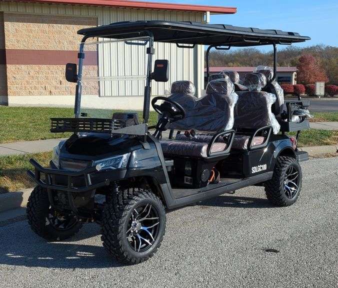 2025 SD Lanch SDLGC100 Six Person Golf Cart, Unused, See Photo Gallery For Video image