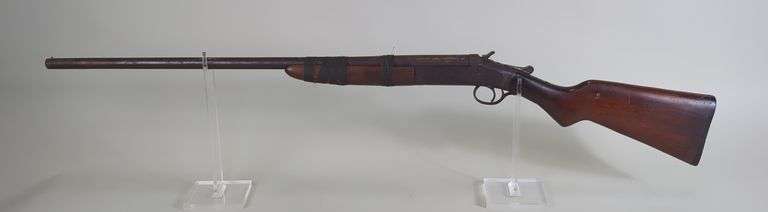 Iver Johnson Champion 20 ga Top Break Shotgun SN# GIXB, 28" Bbl, Foregrip Is Taped, Loose Rear Stock image