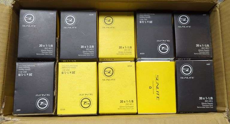 Sunlite Bicycle Inner Tubes - 20 x 1-1/8 and 20 x 1-3/8 image