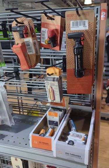 Planet Bike CO2 Tire Inflators, Serfas CO2 Cartridges, And Serfas Cotton Rim Tape image