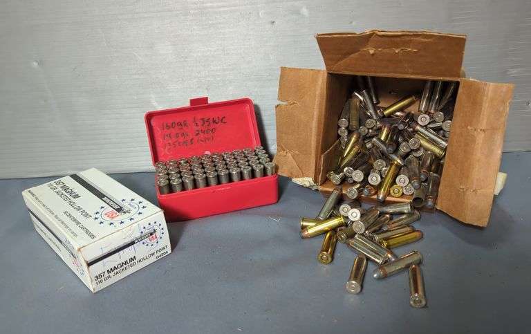 Winchester, Remington And Federal 357 Magnum Ammo, Approx 180 Rds, Local Pick Up Only image