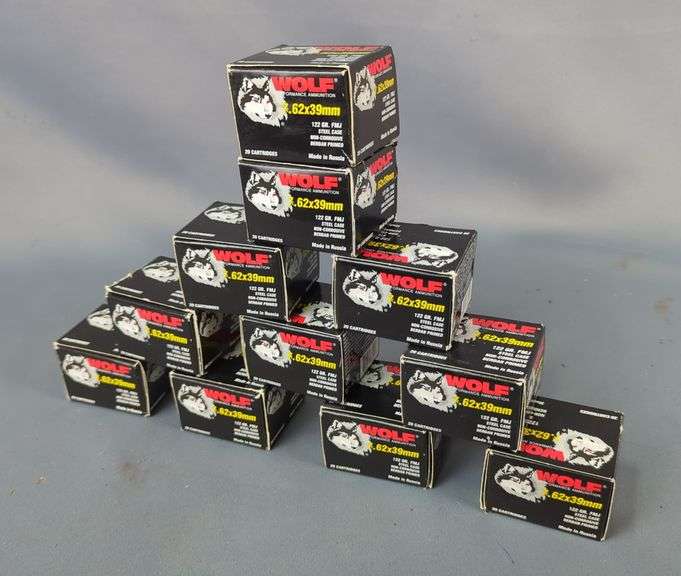 Wolf 7.62x39mm Ammo, Approx 220 Rds, Local Pickup Only image