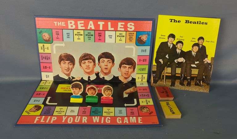 The Beatles Flip Your Wig Board Game with Booklet image