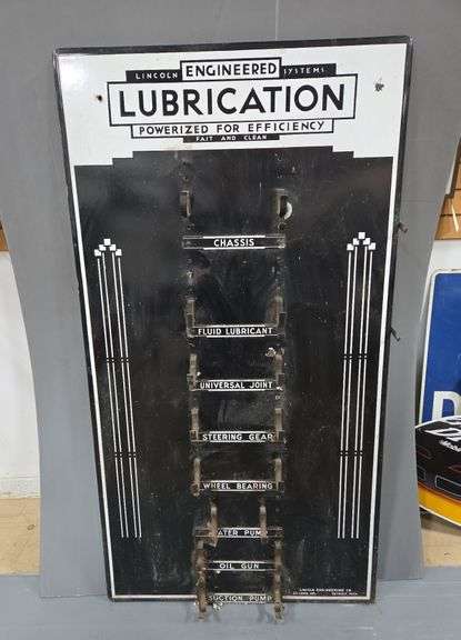 Lincoln Engineering Lubrication Display Board image
