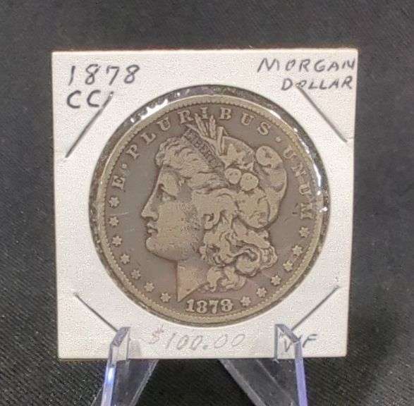 1878 CC Morgan Silver Dollar image