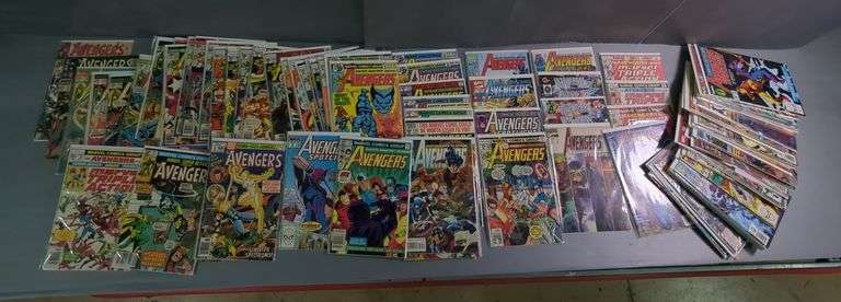 Marvel Comics The Avengers Comic Books, Approx Qty 82 image