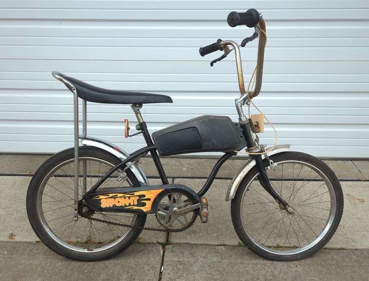 Huffy Sit On It 20" Bike With Banana Seat And High Bars, Tires Need Air/Replaced image