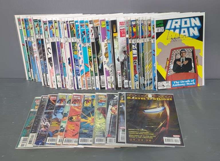 Marvel Comics Iron Man Comic Books, Approx Qty 48 image