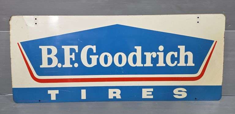 B.F. Goodrich Tires Metal Sign image