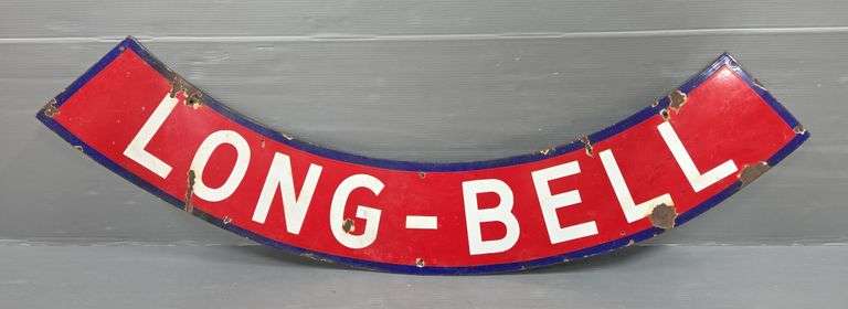 Long-Bell Metal Advertising Sign image