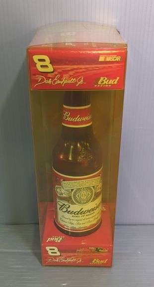 Dale Earnhardt Jr. #8 Budweiser 2002 Monte Carlo 1:64 Scale Car in Bottle image