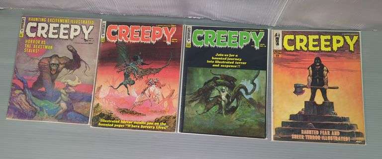 Warren Magazine Creepy Issues #11, 14, 16, And 17 image