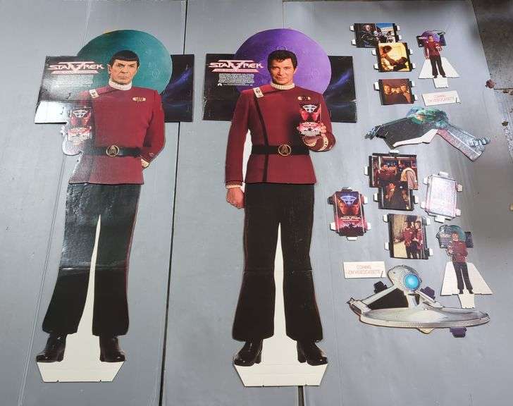 Star Trek The Final Frontier P.O.P. Kits Standees And Accessories image