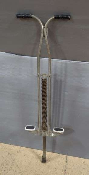 Metal Spring-Loaded Pogo Stick image