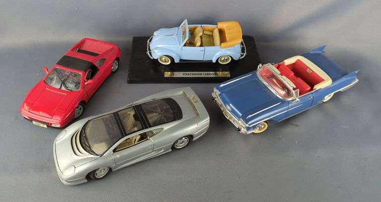 Maisto 1/18 Scale Diecast Car Collection: Ferrari, Jaguar, Cadillac, VW image