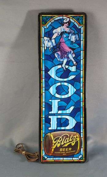 Blatz Beer Advertising Sign image