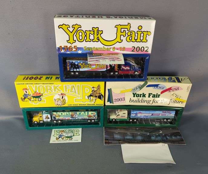 York Fair Limited Edition Diecast Tractor Trailers image