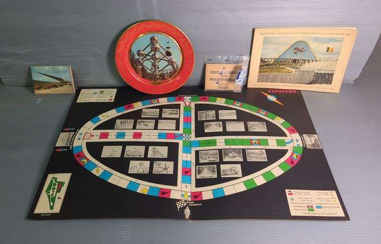 1958 Brussels World's Fair Exposition Collection image