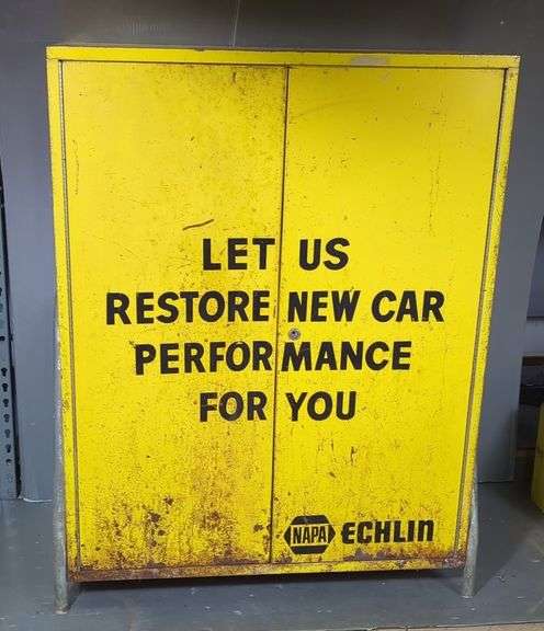 NAPA Echlin Metal Display Cabinet image