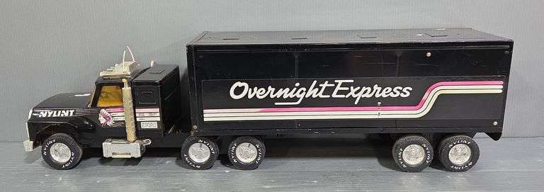 Nylint Overnight Express Semi Truck And Trailer image