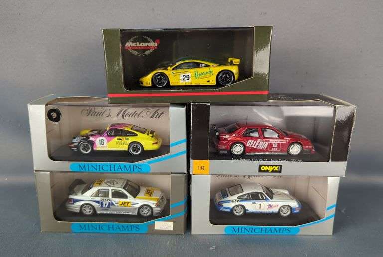 Paul's Model Art Minichamps and Onyx 1:43 Scale Cars image