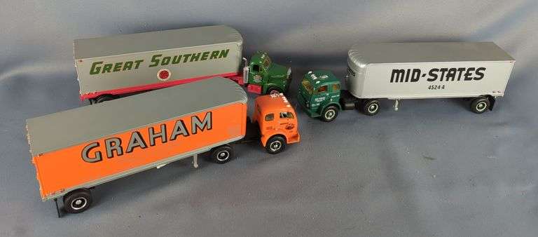 First Gear Diecast Truck and Trailer Collection image