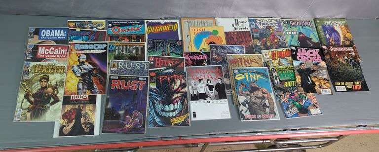 Comic Book Collection Including Dragon Age, Elementals, The First, Fallen Angels, And More, Approx Qty 238 image