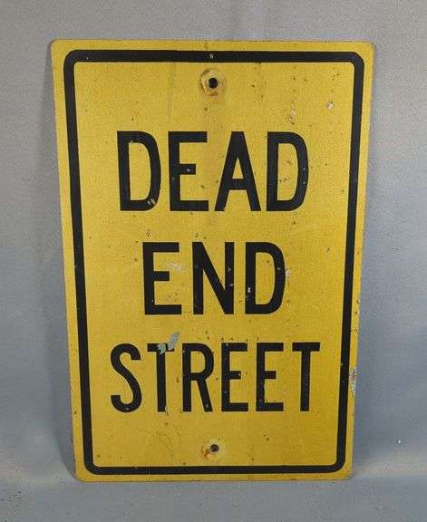 Dead End Street Sign image