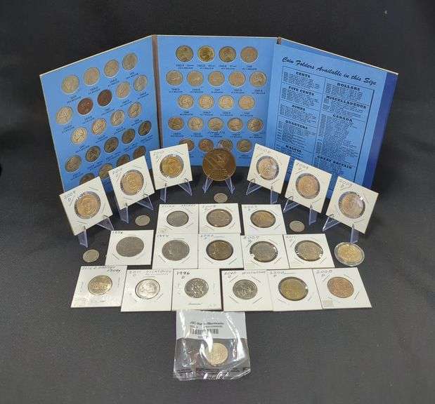US Coins And Star Wars Brass Token Coin, See Description For Details image