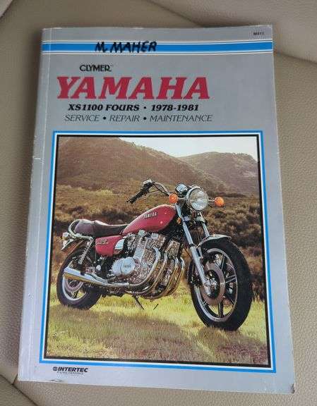 Clymer Yamaha Service Repair Maintenance Manual, 1978-1981, Marked M411