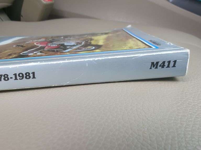 Clymer Yamaha Service Repair Maintenance Manual, 1978-1981, Marked M411