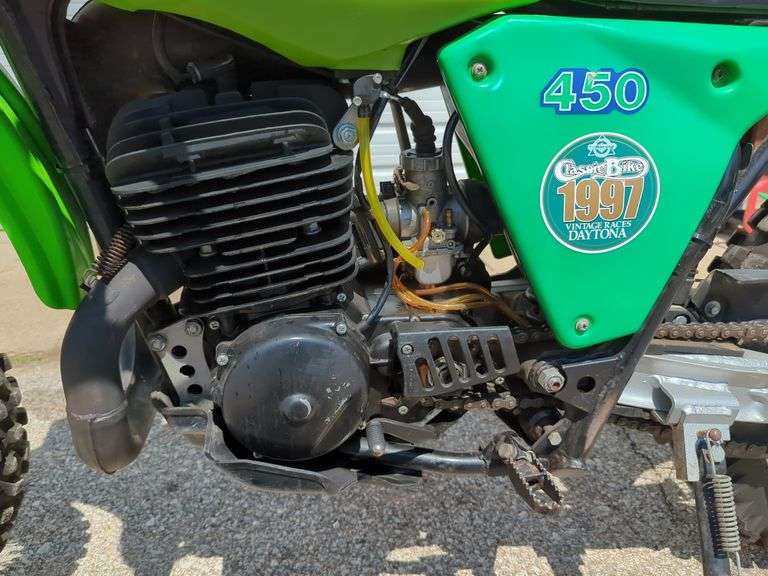 1982 Kawasaki KDX 450 Dirt Bike, VIN# JKADXGA14CB500307