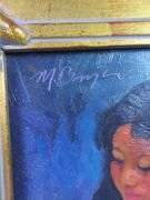 Michael Bingham (American), Original Oil On Canvas, Signed, Framed, Includes Artist Biography On The Back, 21" X 18"