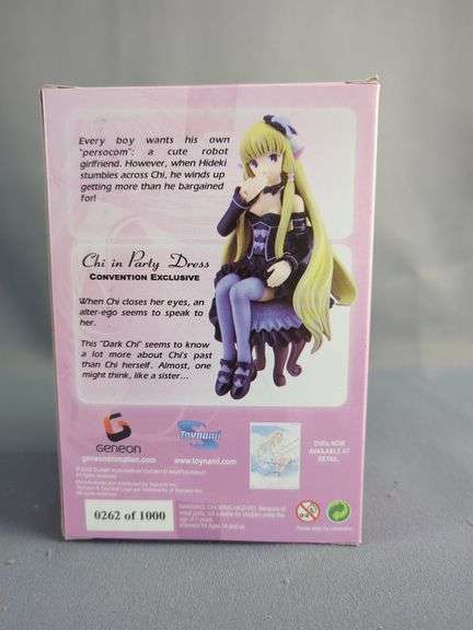 Toynami Chobits Chi in Party Dress Convention Exclusive Figure