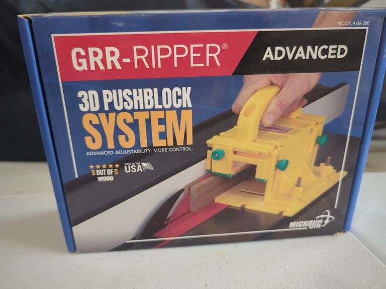 Microjig GRR-RIPPER Advanced 3D Pushblock System