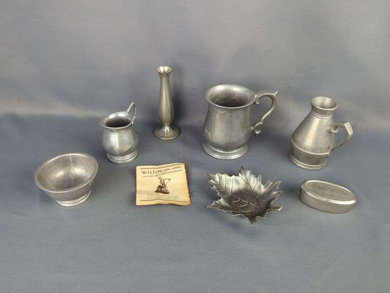 Pewter Tableware Items