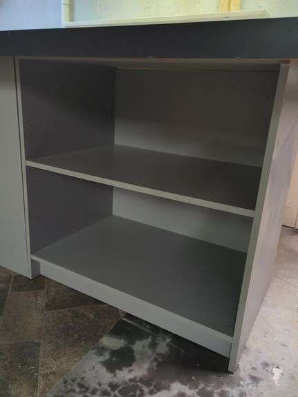 Open Shelf Workbench Table