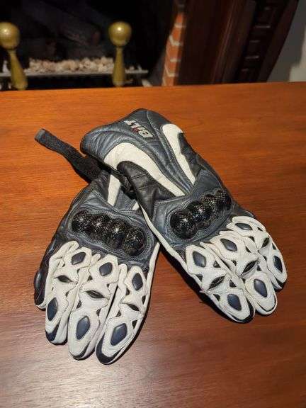 HJC Motorcycle Helmet and Riding Gloves