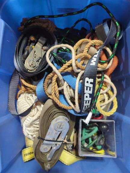 Tie-Down Straps, Ropes, and Slings