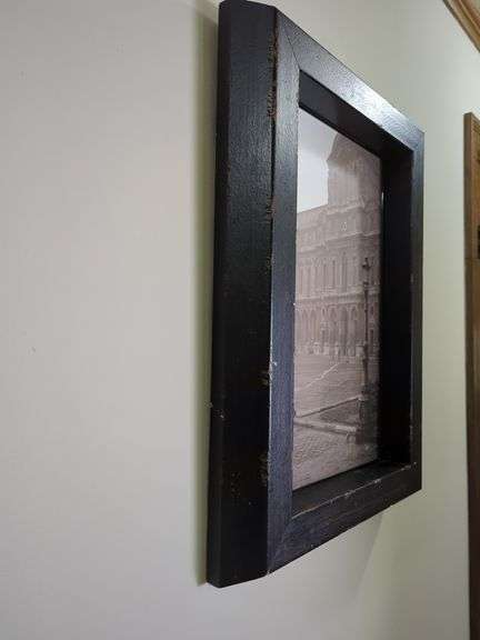 Paris Street Scene Framed Print